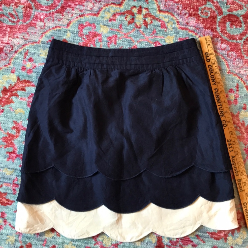 Gorgeous Anthropologie Floreat scalloped skirt 6
